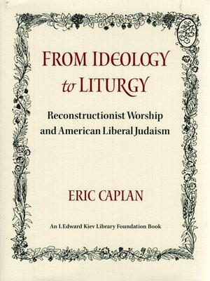 cover image of From Ideology to Liturgy